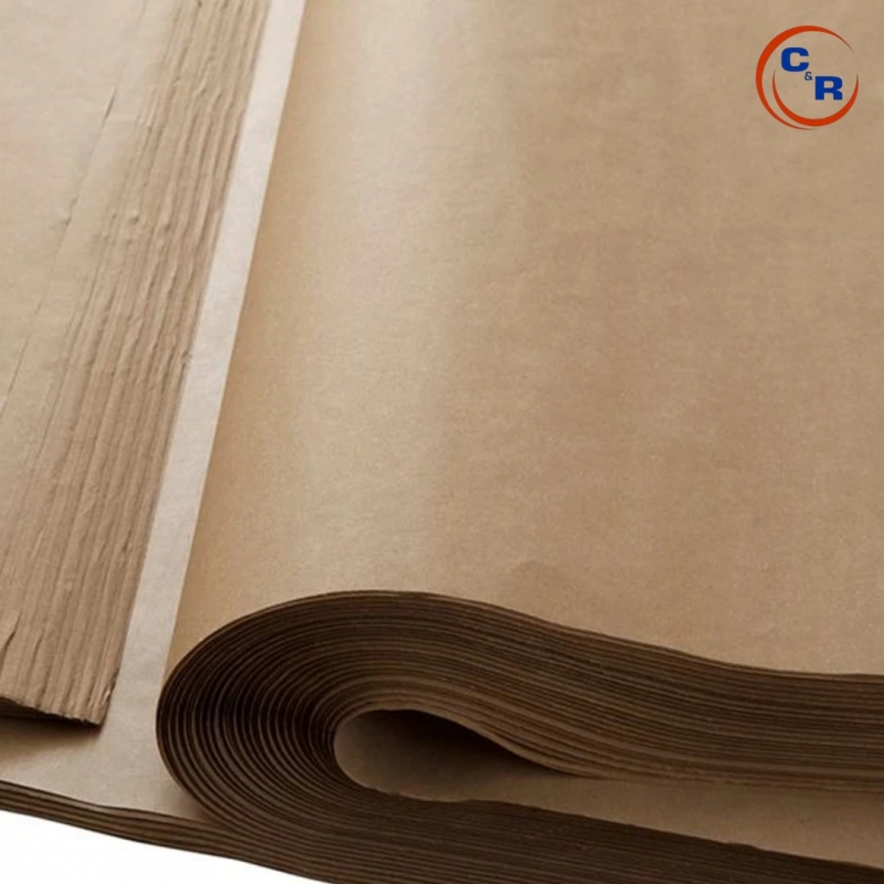 Papel kraft extensible en resmas